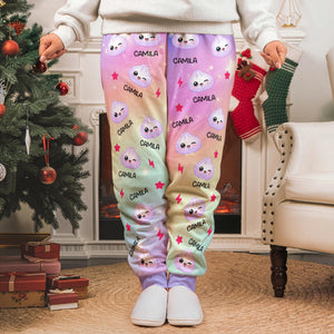 Personalized Family Sweatpants with Custom Name, Cute Dumpling Print Jogger Pants, Matching Lounge Pants for Adults and Kids, Birthday or Christmas Gift 00fc41bb-8e42-4143-9555-897b9f2f1341-sweatpants-5.jpg