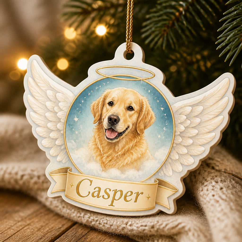 Angel Wings Pet Memorial Photo Ornament (Shape-Cut) – Upload Your Pet Photo - Personalized Shape Ornament 01029c1f-f84b-441f-a97f-ae5925d5d1fb.jpg