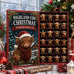 Highland Cow Advent Calendar, Christmas Countdown Box, 24 Mini Cow Ornament, Family Holiday Decor, Collectible Gift 2026, Farmhouse Present 011bcbff-84e9-498c-9eea-34a785cf1393-T-U-3-.webp