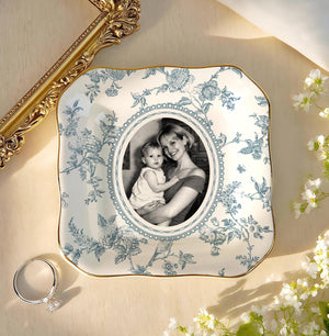 Mother of the Bride Gift, Toile De Jouy Trinket Tray, Custom Mother Photo Ring Dish, Mother of the Bride Wedding Day Gift from Daughter 011e268b-64f5-49ea-a106-0ec6f9bbc231-2.jpg
