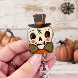 Halloween Badge Reel, Nurse Badge Reel Cat, Ghost, Bat, Pumpkin, Owl, Skeleton, Nurse and Teacher Accessory, Teacher Gift, Nursing Gift 0154c5ce-4d3d-4241-8dab-39f2d19299c5-5.png