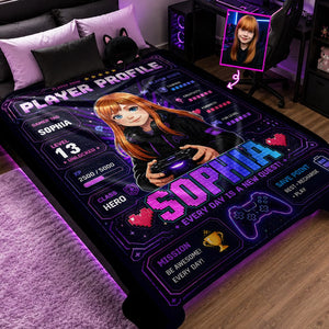 Gaming Player Profile Everyday Is A New Quest - Personalized Blanket 019b5098-6642-44eb-9367-a45323366cbb-051cd8100c9f2c93361d436f24463b42.jpg