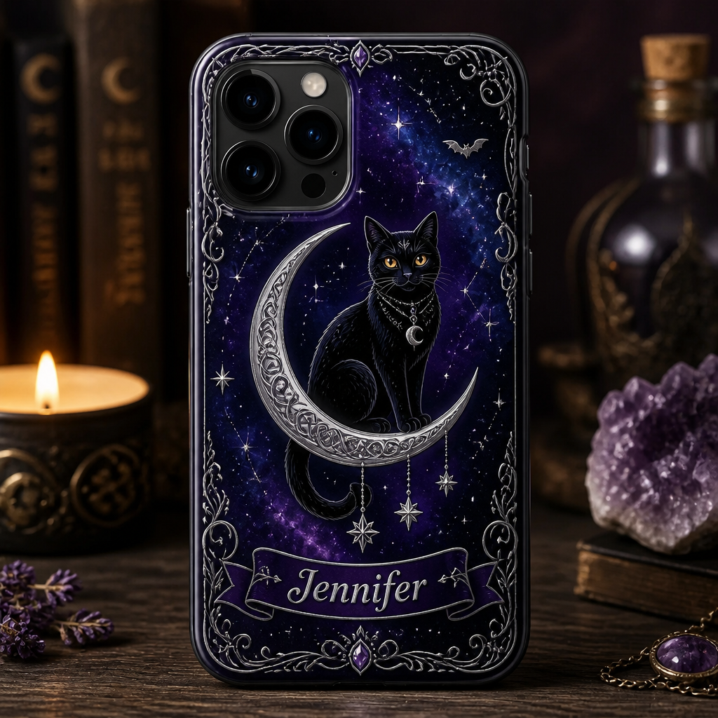 Personalized Celestial Black Cat Phone Case - Personalized Phonecase 019bde1d-d7d1-4f27-bb2b-4bb0e0c73008.png