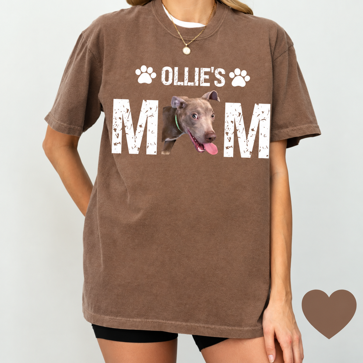 Personalized Pet Mom Shirt, Custom Dog Or Cat Photo T-Shirt With Pet Name, Funny Fur Mama Tee, Custom Pet Portrait Gift For Hers 01bf7cf6-0875-48e9-8f0b-6803cad9c83c-4.png