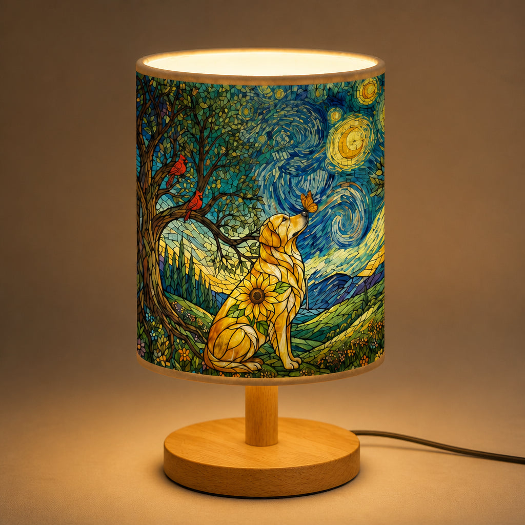 Pet Memorial Custom Fabric Lamp – “Light This Up and Know I’m Here” (Name Personalization) - Personalized Custom Fabric Lamp 01d906e6-244c-4b6e-9494-571391699a7e.jpg