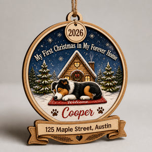 Pet Photo Snow-Globe Ornament – My First Christmas In My Forever Home - Personalized 3-Layered Wood Ornament 01e0e420-f5d4-4a47-bc74-102ea1d8117a.jpg