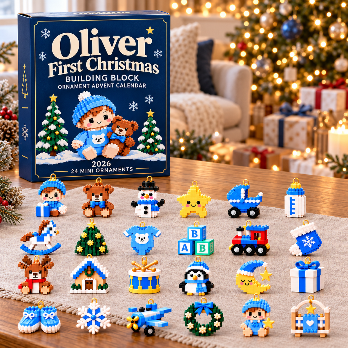 Baby’s First Christmas Brick Advent Calendar 2026, Custom Name Christmas Countdown, 24 Charms, Baby Boy Christmas Gift 01f1888c-eeac-4bad-9314-d36538aec4ea-dfdf-4-.png