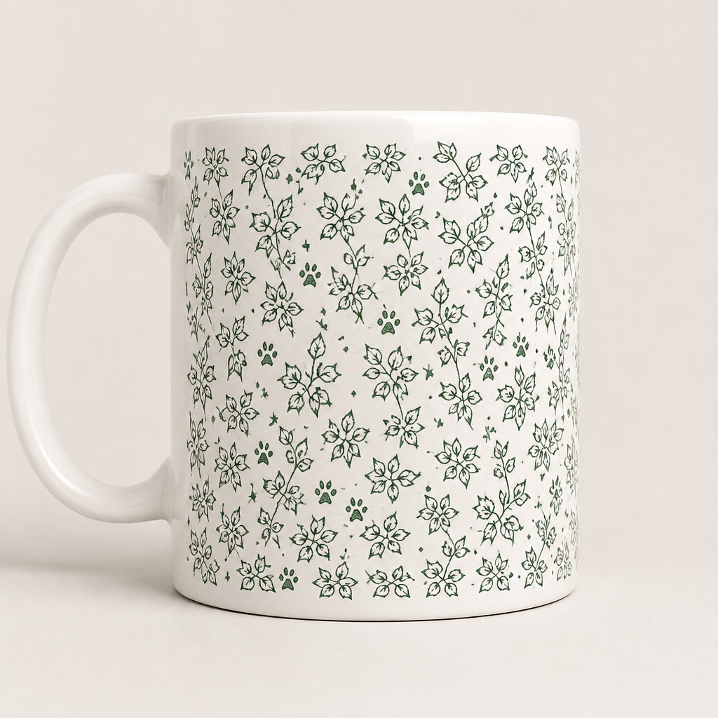 Custom Botanical Cameo Pet Portrait Mug - Personalized Mug 020a2208-156e-4011-8541-10eaff9b5263.jpg