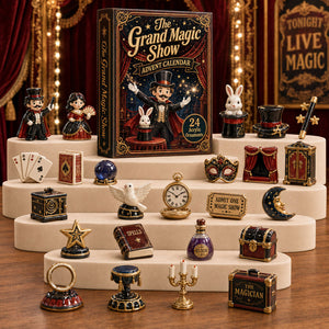 The Grand Magic Show Advent Calendar 2026 - 24-Day Festive Countdown, Acrylic Charms Blind Box - Gift For Magic Lovers 0211cae8-5de5-41f1-8715-a9c58855840a-magic-show.jpg