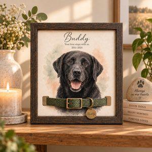 Custom Watercolor Pet Memorial Frame with Dog Collar Holder, Pet Collar Frame For Loved One, Personalized Dog Passing Gift, Engraved Frame 024aa9e9-cf0c-4afb-b7d6-7fa2e5d2b520-ChatGPT-Image-Sep-16-2026-02_38_54-PM.png