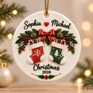 Personalized Couple Christmas 3D Ceramic Ornament, Custom Name Stocking Keepsake Gift For Couple 024d4852-0606-43d3-aa70-0aa90e240489-t-t-1.png
