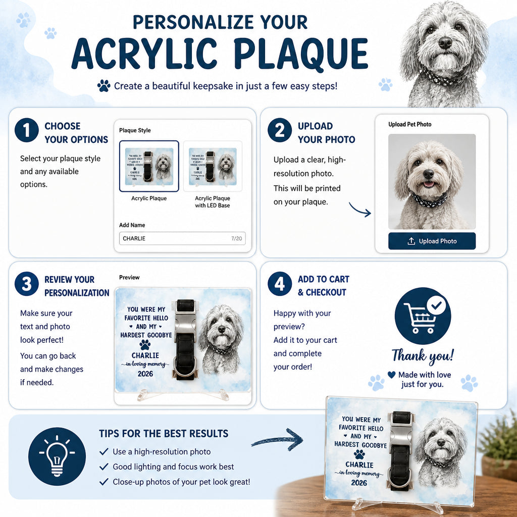 Custom Pet Memorial Acrylic Plaque – Photo-to-Sketch Portrait - Personalized Acrylic Plaque 025ec8c9-66ac-43ff-9469-20def8db5525.jpg