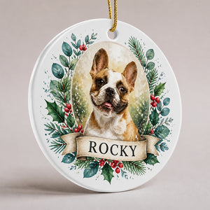 Custom Watercolor Pet Portrait Ornament with Name - Personalized Aluminum Ornament 02716349-9825-4753-bb8c-a79691e6e898.jpg