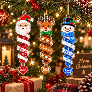 Custom Name Spiral Ornament, Spiral Christmas Ornaments, Family Ornament 2026, Snowman Santa Christmas Keepsake, Christmas Gifts for Friends 0272ae52-f45a-4b13-ba64-6e403420f65d-6.jpg
