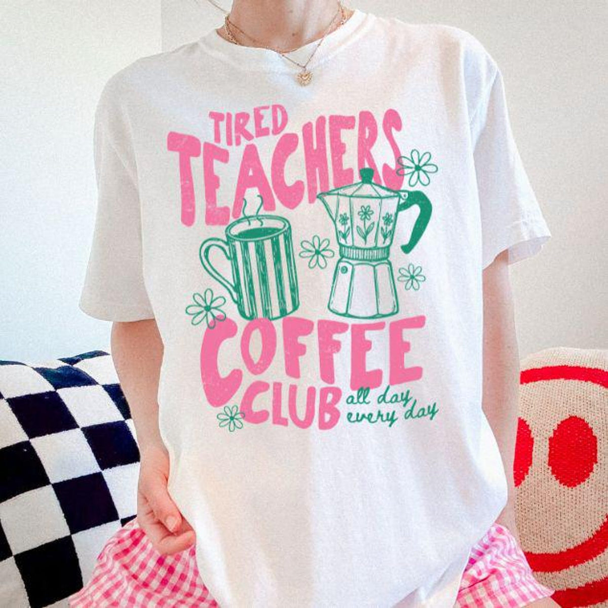 Tired Teachers Coffee Club Graphic Tee, Comfort Colors® Retro Teacher Shirt 029e0efc-429c-4b6a-b12e-15af35641605-2.jpg