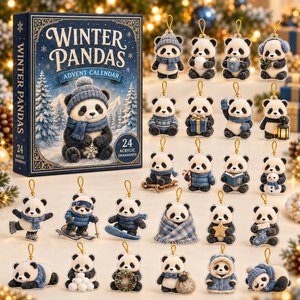 Winter Pandas Advent Calendar 2026 - 24-Day Festive Countdown, Acrylic Charms Blind Box - Gift For Panda Lovers 02a29686-2ba0-4e29-81f3-c2c123e63f6d-panda-box-charms.png
