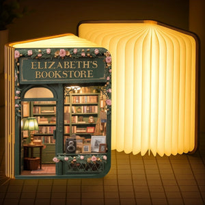 Personalized Folding Book Lamp with Custom Bookstore Cover, LED Book Light Night Light, Gift for Book Lovers Readers, Bookish Home Decor 02a3ea71-4f0c-4ac9-86f2-c1bc761c2fd0-1.jpeg
