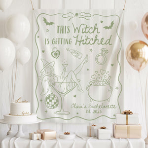 This Witch Is Getting Hitched Banner, Custom Halloween Bachelorette Party Backdrop, Witch Theme Bach Party Decoration 02d855e1-0a1a-4470-8e07-de9ceb759bf6-2.jpg