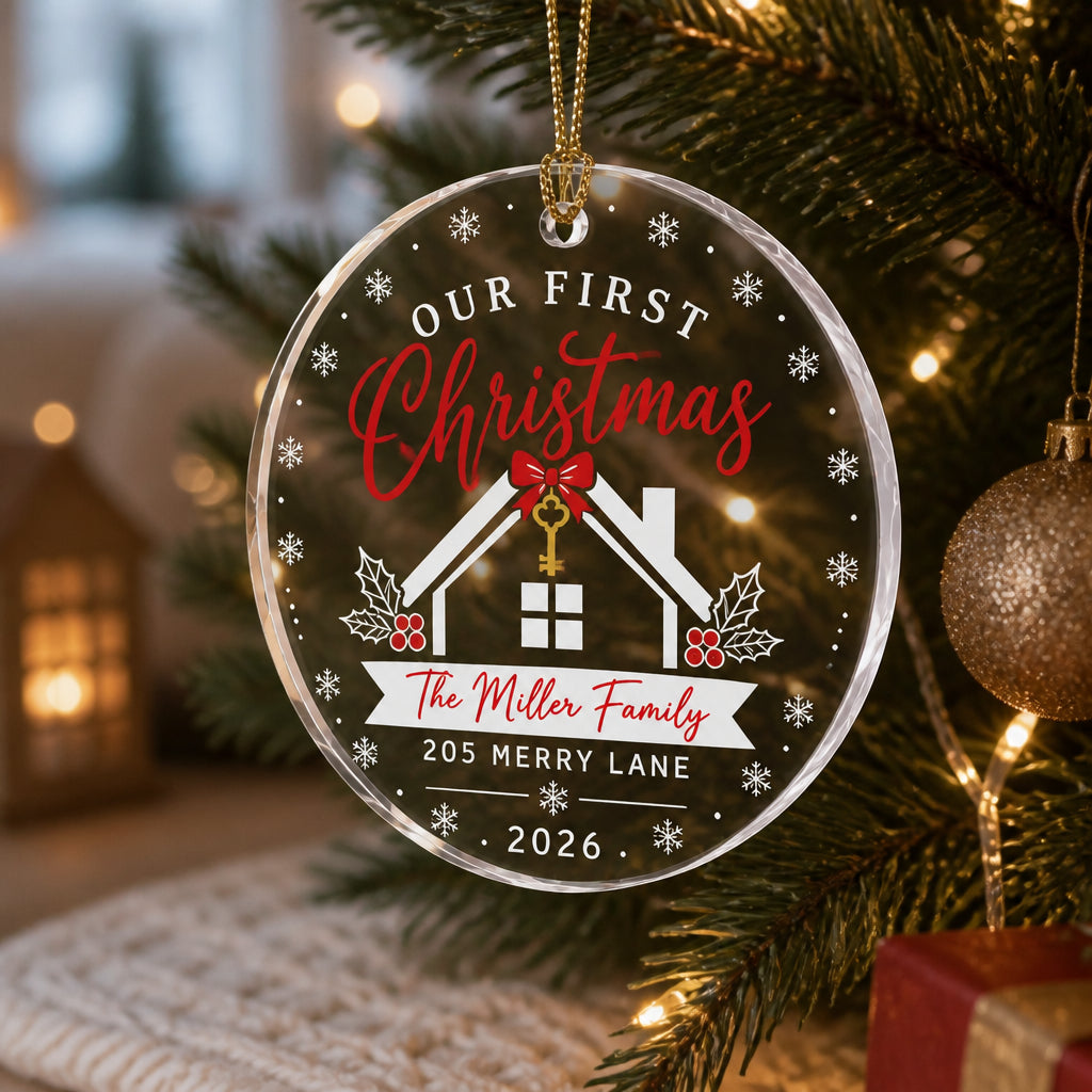 Our First Christmas In Our New Home - Personalized Acrylic Ornament - Personalized Transparent Acrylic Ornament 02e3fd8e-c7d2-414e-b2c5-8458ff591ff2.jpg