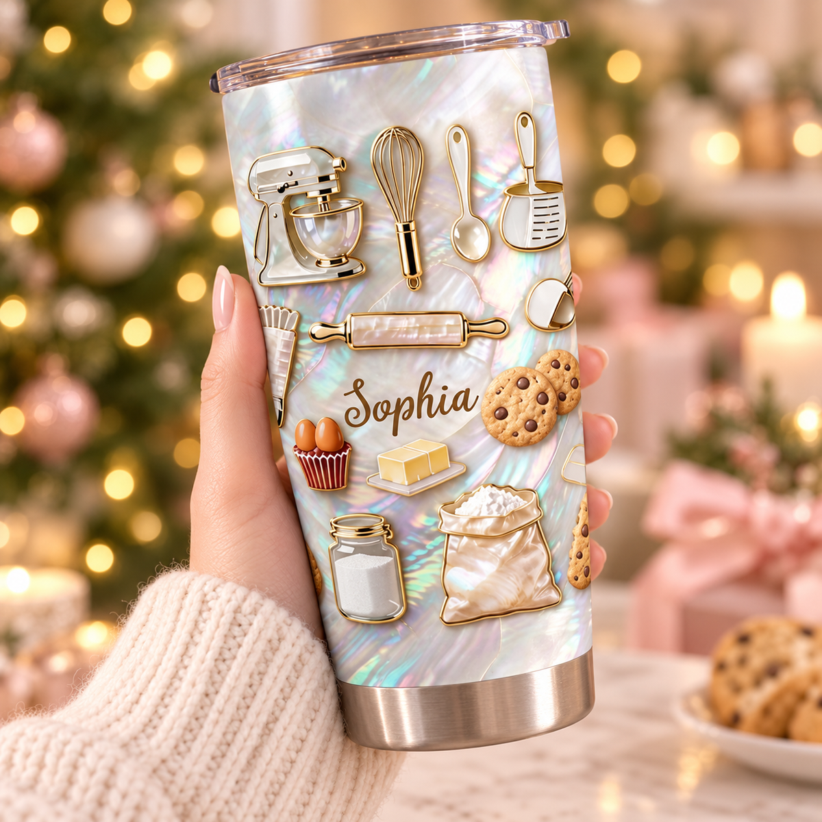 Personalized Baker Tumbler, Custom Name Baking Travel Mug, Gift for Baker or Baking Lover, Cookie Baker Insulated Coffee Cup, Kitchen Gift for Her 02e4af43-7235-45a6-a808-8116e347a4fb-l2.png