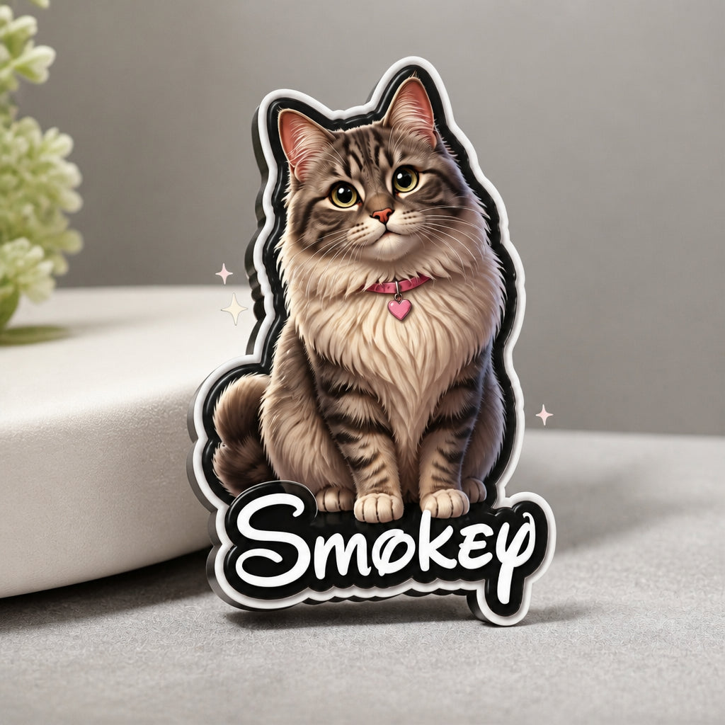 Custom Pet Portrait Name Magnet - Personalized Custom Shape Fridge Magnet 02eb24e5-dd99-4fcd-8d2f-d5d6d0b625fd.jpg