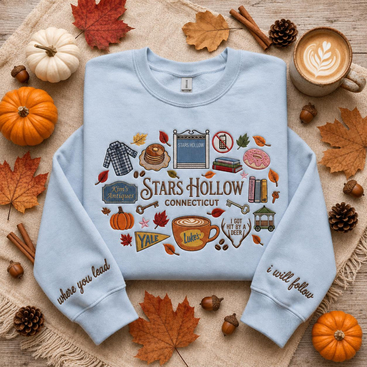 Connecticut Embroidered Sweatshirt, Bookish Pumpkin Shirt, Autumn Coffee Fall Crewneck, Small Town Inspired Gift 02ebc05e-28ef-4c8d-8a95-05b1fbd220a3-il_5000xN.8238554230_t5u1.jpg