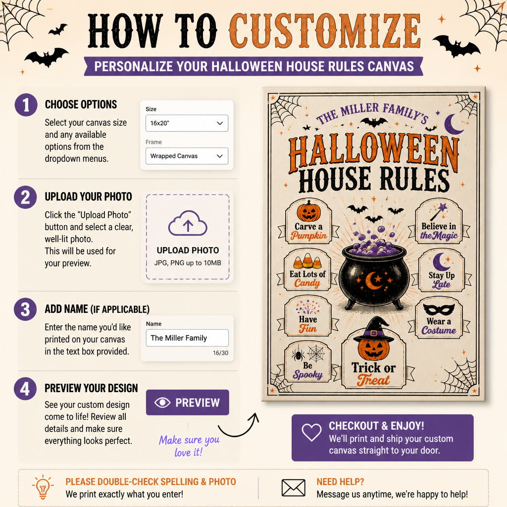 Personalized Family Halloween Rules Canvas - Personalized Canvas 02f502b5-7b21-4469-a027-ecef0122daa9.jpg
