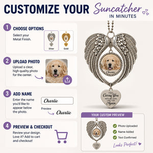 Angel Halo Pet Memorial Car Suncatcher – Photo + Name - Personalized 1 Layered Suncatcher with Charm 030d002d-ee44-4813-89ba-c409abb82f4e.jpg
