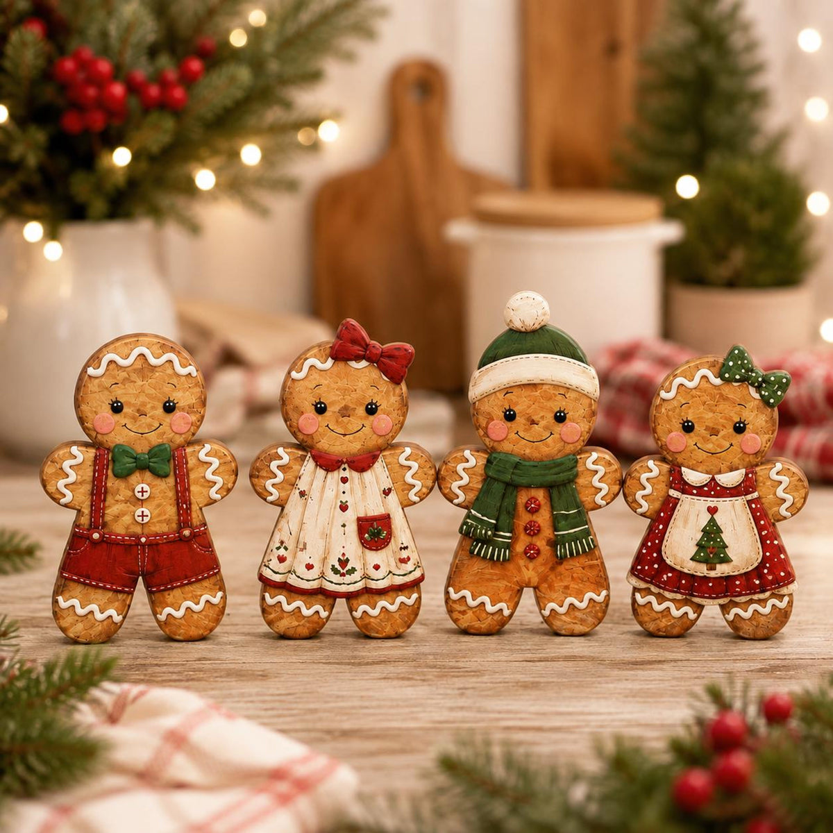 Gingerbread Christmas Wood Sign, Holiday Baking Decor, Cozy Kitchen Shelf Sitter, Rustic Xmas Home Accent, Baker Gift 031fc8bb-d24b-4fe9-93b5-3ca2da8d5b82-banner-3.jpg