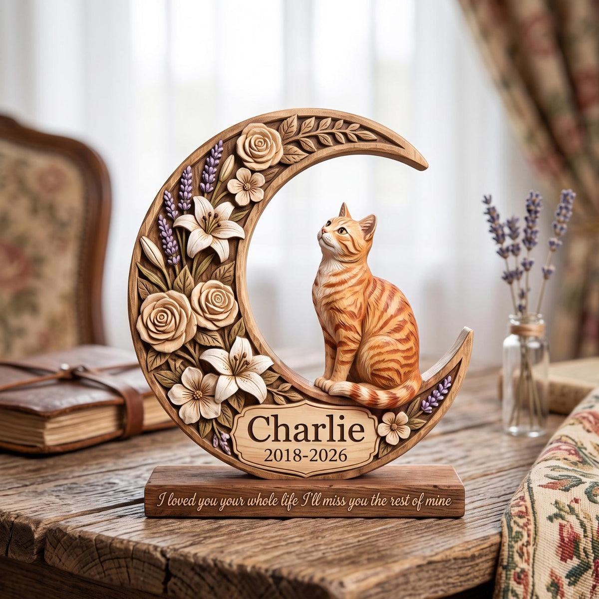 Personalized Pet Memorial 2D FLAT Wooden Block, Custom Photo Dog Cat Wood Sign, Pet Loss Sympathy Keepsake, Pets Remembrance Gift 033a0326-0f2e-484d-9a62-f45613d1e5e0-4.jpg