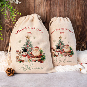 Personalised Santa Sack, Xmas Toy Sack with Name, Special Delivery Christmas Eve Sack, Christmas Present Sack, Xmas Gifts For Kids, Santa Sack 033eb0af-9f98-4169-a6aa-548ee639da71-2.jpg