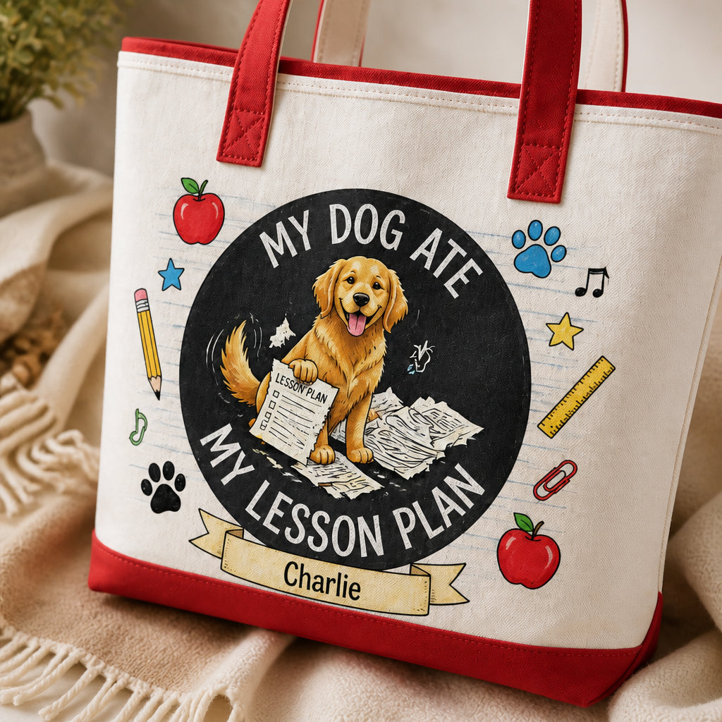 Teacher Tote – My Dog Ate My Lesson Plan (Pet Name) - Personalized AOP Tote 03794fe1-6be3-4644-85b2-d47ac984856b.jpg