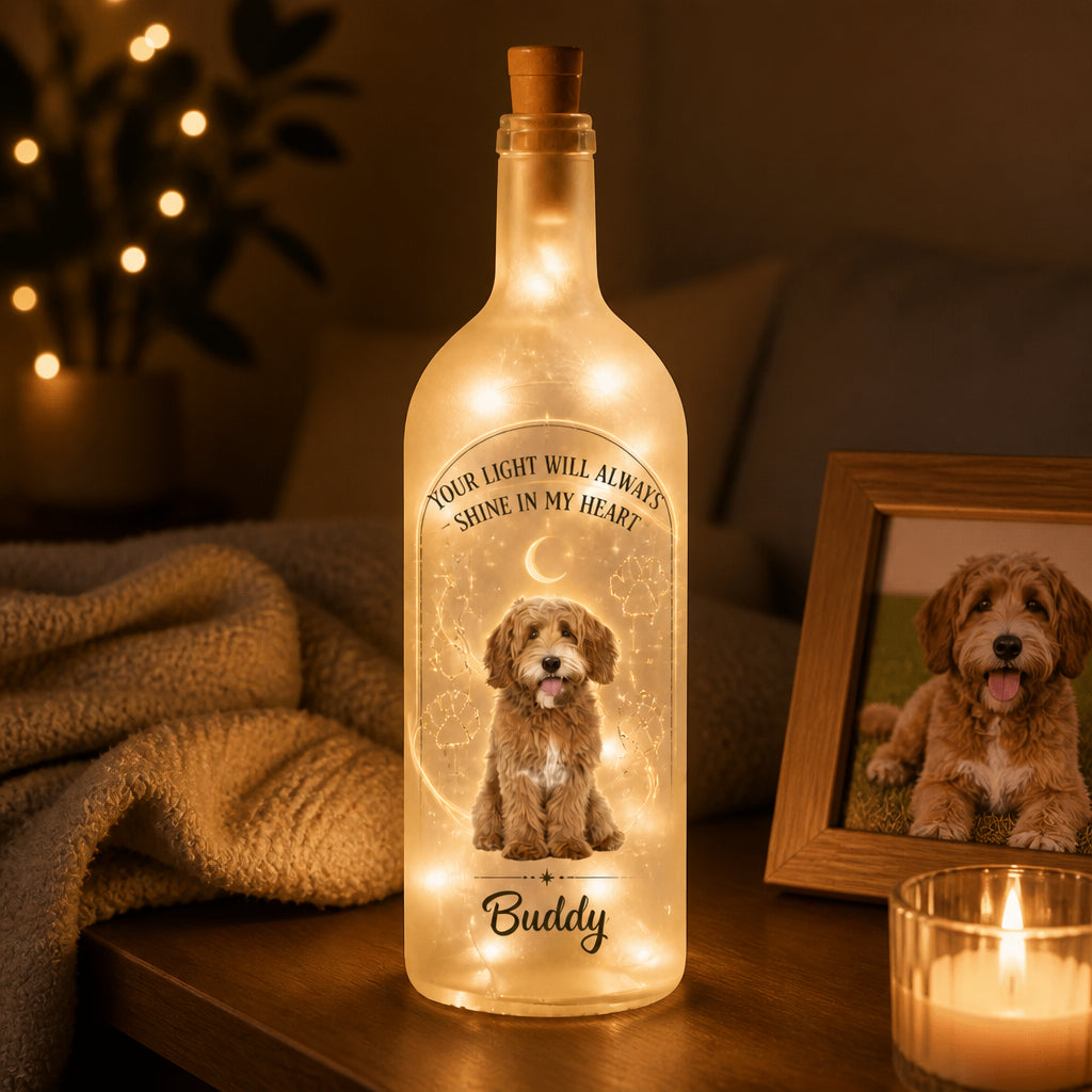 Pet Memorial Bottle Lamp – Your Light Will Always Shine In My Heart - Personalized Bottle Lamp 037d36c7-9fb6-4e84-a7a2-44ce83d7100b.jpg