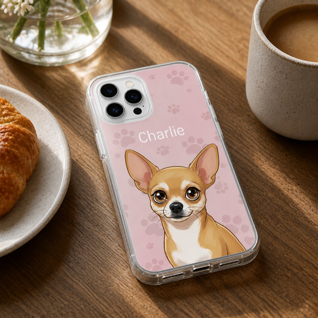 Custom Pet Portrait Phone Case – Modern Medallion - Personalized Phonecase 03bea79e-5ff2-45d1-a624-2b920583f428.jpg