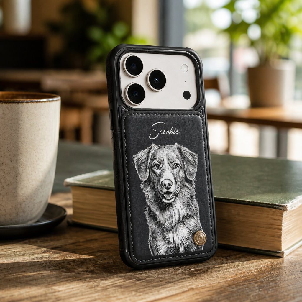 Custom Pet Portrait Wallet Phone Case – Engraved Sketch Look - Personalized Phonecase 03befb27-0419-439e-9330-42168596506d.jpg
