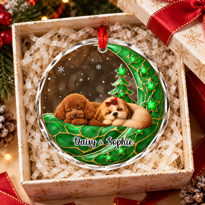 Personalized Sleeping Pets on Starry Moon – Upload Photo Christmas Glass Ornament 0436802e-bb2f-4a19-9b7e-c36e20ab4faf-banner-4-.png