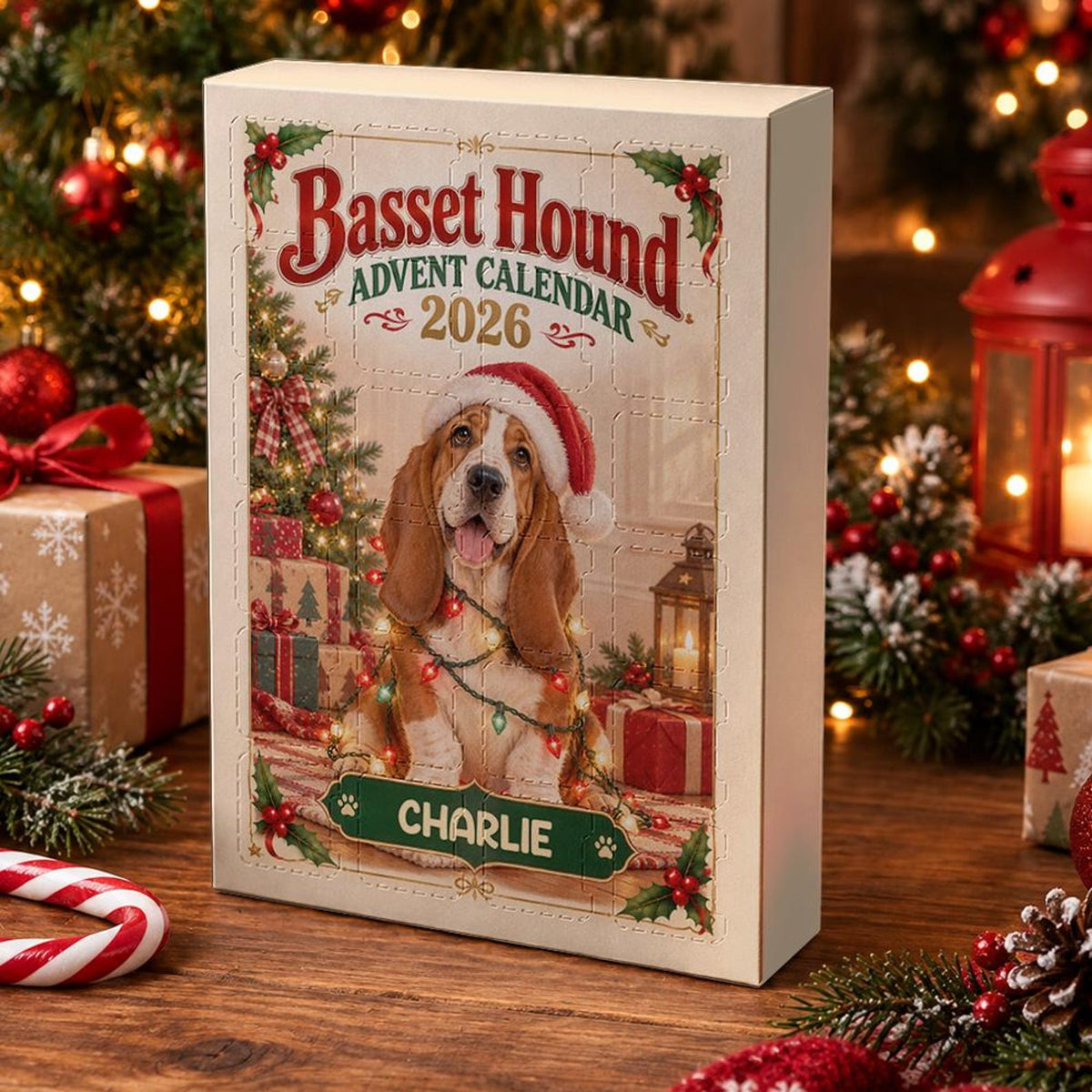 Personalized Basset Hound Advent Calendar, 24 Acrylic Charms, Custom Dog Name, Holiday Countdown, Pet Lover Gift 043d9f08-1388-449b-9876-cf95640e1a1d-il_1588xN.8550208361_mify.jpg