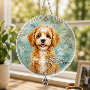 Custom Pet Portrait Doormat – Oil-Paint Style with Pet Name - Personalized 1 Layered Suncatcher with Charm 0451707d-4c66-43ef-8b48-231da98f8baf.jpg