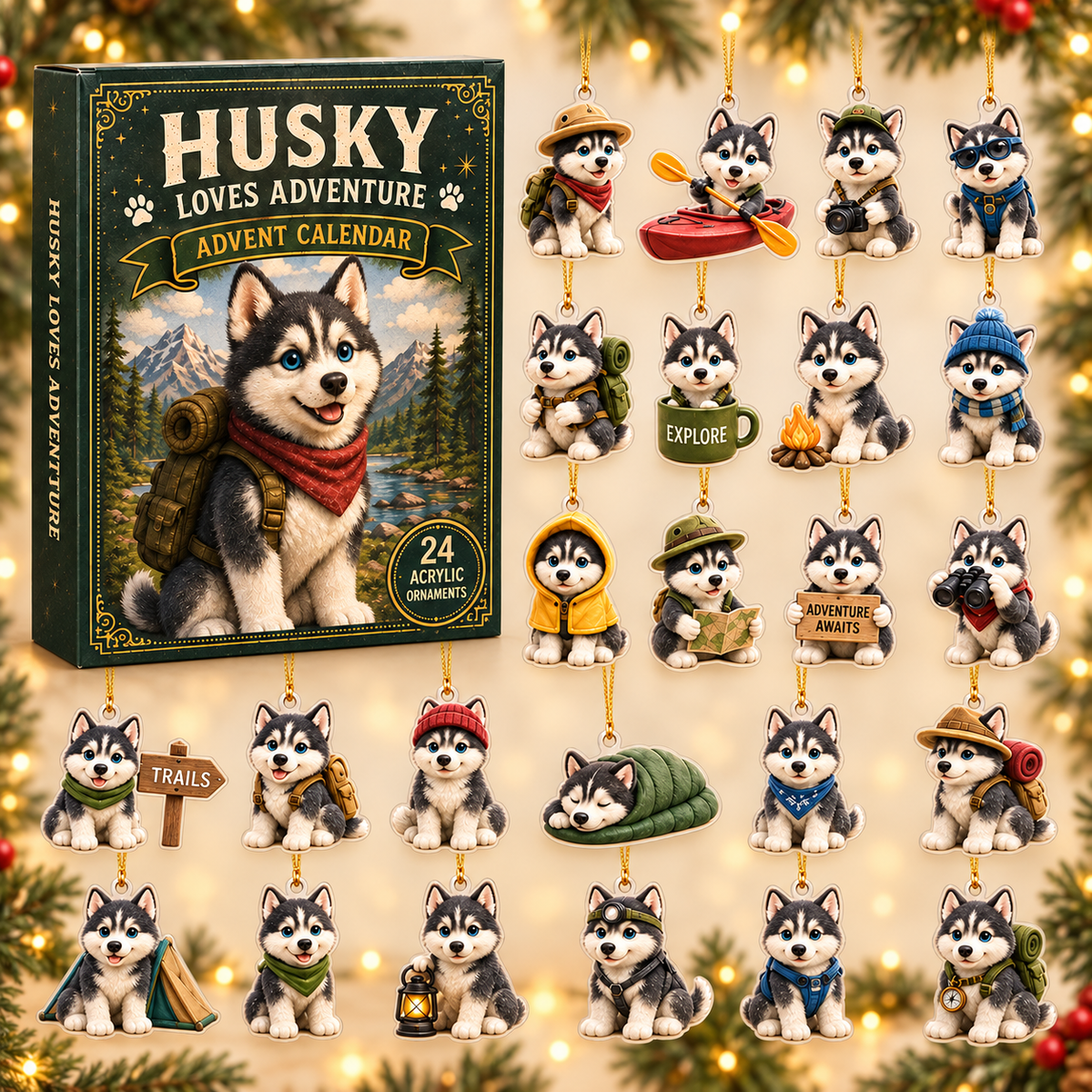 Husky Winter Adventure Advent Calendar 2026 - 24-Day Festive Countdown, Acrylic Charms Blind Box - Gift For Dog Lovers 0460c0c8-6844-4b0f-b3e7-e9ba03f57673-husky-box-charms.png