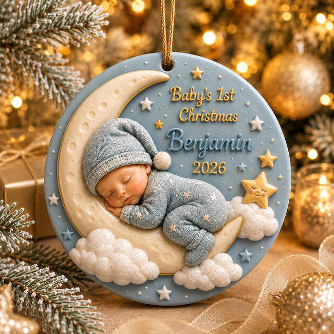 Personalized 3D Relief Baby's First Christmas Ornament 2026, Custom Name Ceramic Keepsake, Sleeping Baby Moon Gift for Newborn Boy Girl 0499de52-ee6d-4e0a-93ad-d29a428bf551-tyhgfjyuiui78-1-.jpg