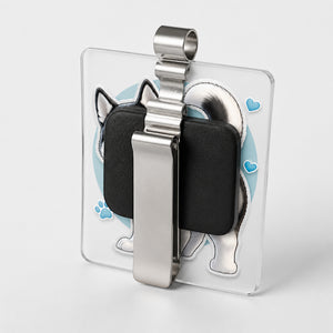 Custom Pet Cartoon Butt Car Visor Clip - Personalized Car Visor Clip 04cd2a8f-8b76-4d1a-9fd1-3a87290473b6.jpg