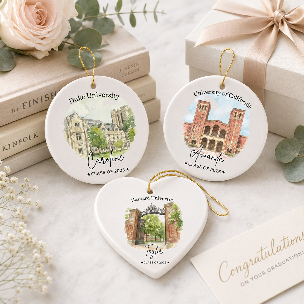 Personalized University Ornament l Custom College Photo Keepsake l Class of 2026 Graduation Gift 04d4079d-b44d-4616-88a1-20bd88ff0405-banner-1.png