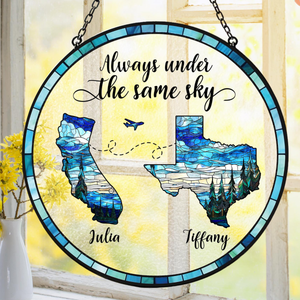 Personalized Long Distance Friendship Stained Glass Suncatcher, State To State Family Gift, Gift for Besties 053e6043-a0f0-4dfd-9dd5-e67808b41df0-6.png