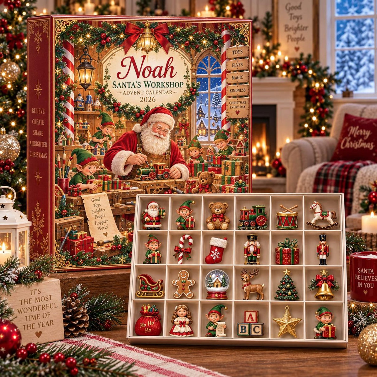 Personalized Christmas Advent Calendar Box, Santa Workshop Countdown, 24 Holiday Charms, Kids Christmas Gift, Custom Name Family GIFT 2026 0545e1d8-0884-4e27-8566-1b75b7fd0a08-il_1588xN.8550797617_to1q.jpg