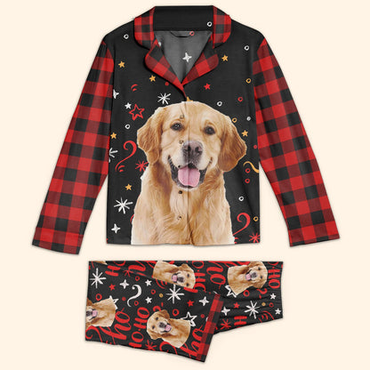 Christmas Pajamas - Personalized Photo Women's Pajamas Set - Plaid Pattern 05693376-fa00-4323-8783-3cb831ebe238--2.jpg