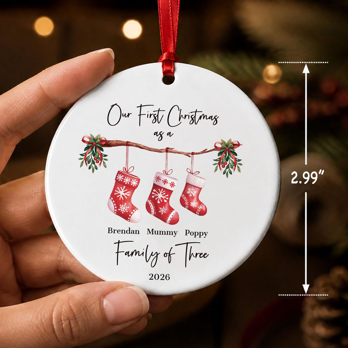 Personalised First Christmas as a Family of 4 Ornament, Baby First Christmas Tree Ornament, 1st Xmas Ornament 2026 056b812d-9874-4657-9524-e353b1ba3c54-il_fullxfull.8459577078_h6d8.jpg