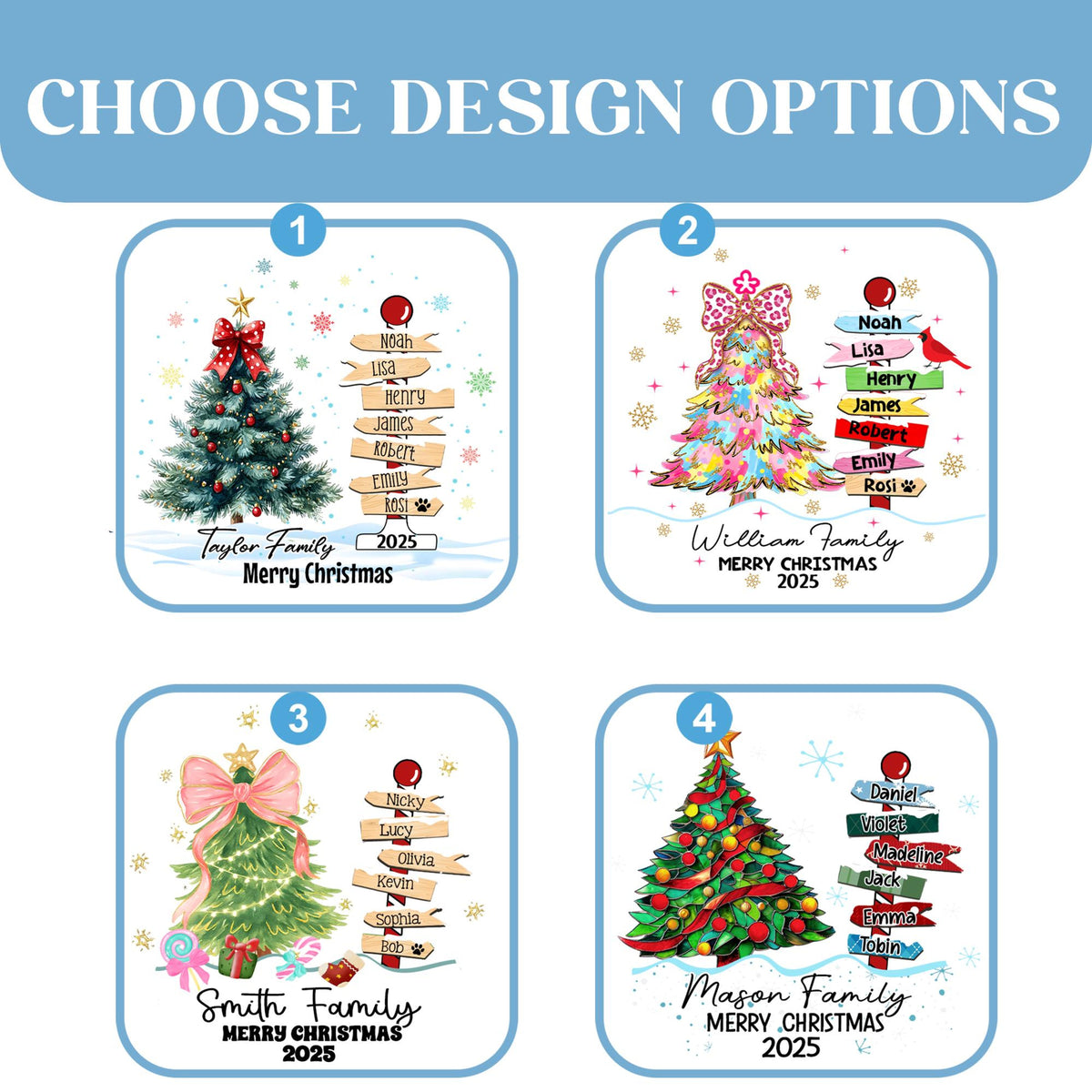 Personalized Family Christmas Ornament 2026 | Custom Name Tree Ornament | Holiday Gift for Families, Kids & Pets Keepsake 058623fc-6290-41e7-abcb-93a8ec9f0dcf-2.jpg