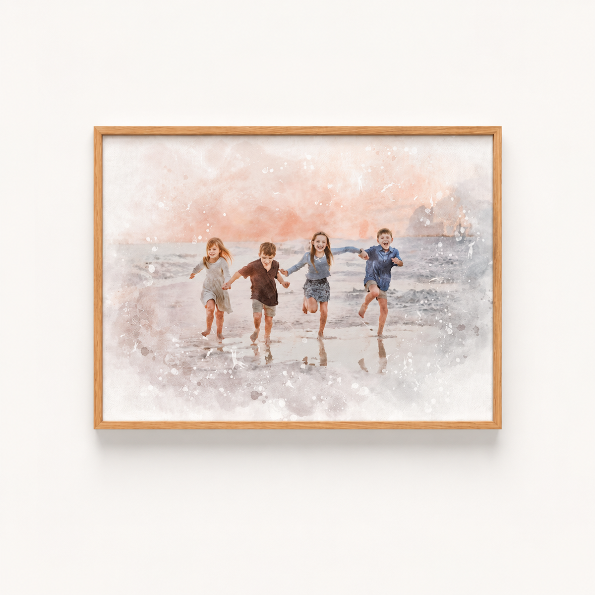 Custom Watercolor Family Portrait from Photo, Personalized Christmas Keepsake, Anniversary Gift, Meaningful Gift for Mum and Dad 05b45526-89be-4b06-8f24-d3846c565de7-B-n-tr-em-n-m-tay-b-n-bi-n-5.png