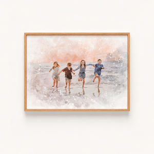 Custom Watercolor Family Portrait from Photo, Personalized Christmas Keepsake, Anniversary Gift, Meaningful Gift for Mum and Dad 05b45526-89be-4b06-8f24-d3846c565de7-B-n-tr-em-n-m-tay-b-n-bi-n-5.png