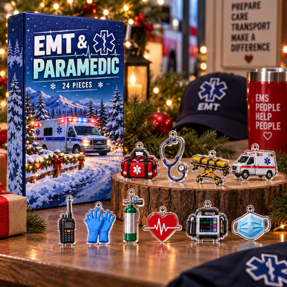 EMT & Paramedic Advent Calendar, 24 Acrylic Hanging Ornaments, Profession Christmas Countdown, Career Keepsake Gift 05cd623d-706c-4b38-819d-688383b1644d-a14c28f0-d7b8-4327-ab30-2c5b88093b62.png